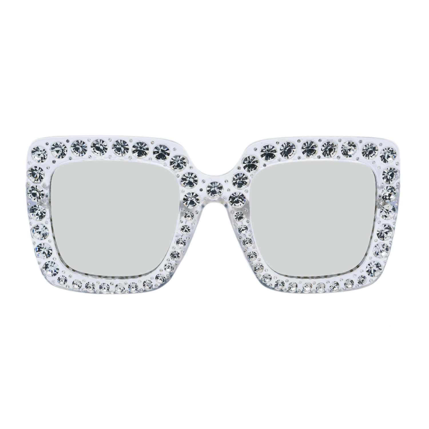 white bling sunglasses